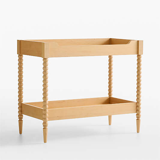 Jenny Lind Heirloom Maple Wood Baby Changing Table