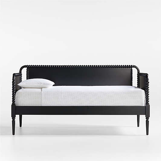 Jenny Lind Black Wood Spindle Kids Daybed