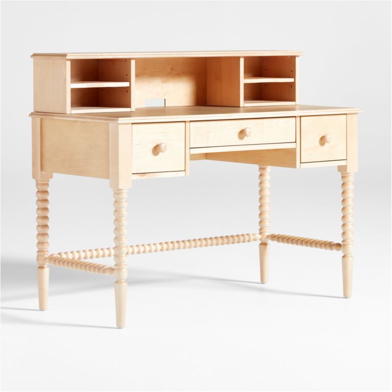 Jenny Lind Maple Wood Kids Desk Hutch