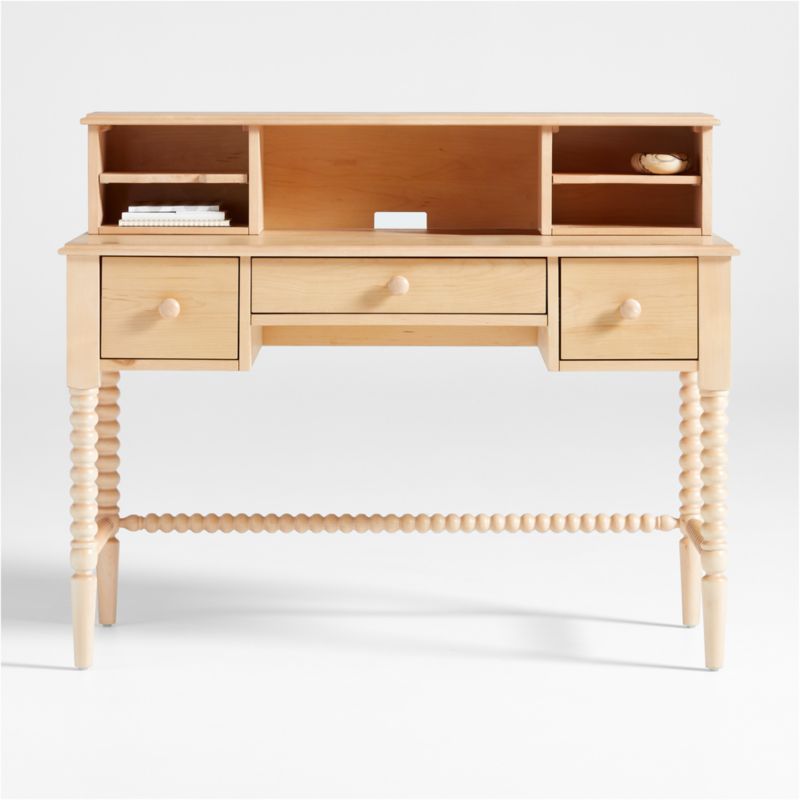 Jenny Lind Maple Wood Kids Desk Hutch