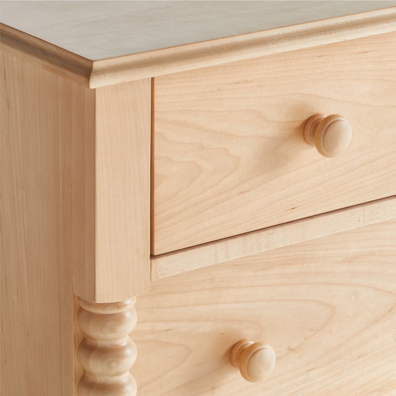 Jenny Lind Maple Wood Wide 7-Drawer Kids Dresser - image 9 of 18