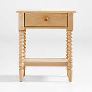 Canyon Natural Wood 2-Drawer Kids Nightstand by Leanne Ford