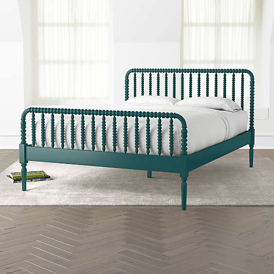 Jenny Lind Peacock Queen Bed