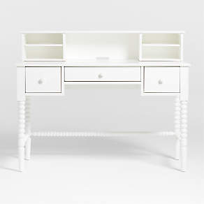 Zoomie Kids Balen 47.2 Art Desk with Hutch White 44H X 47W X 25D