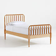 Mira Cerused Natural Oak Kids Twin Bed