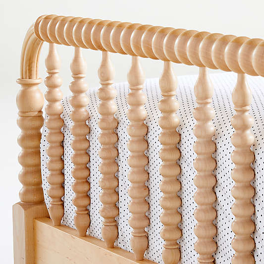 Jenny Lind Maple Wood Spindle Bed