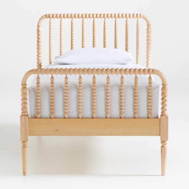 Jenny Lind Maple Wood Spindle Kids Twin Bed