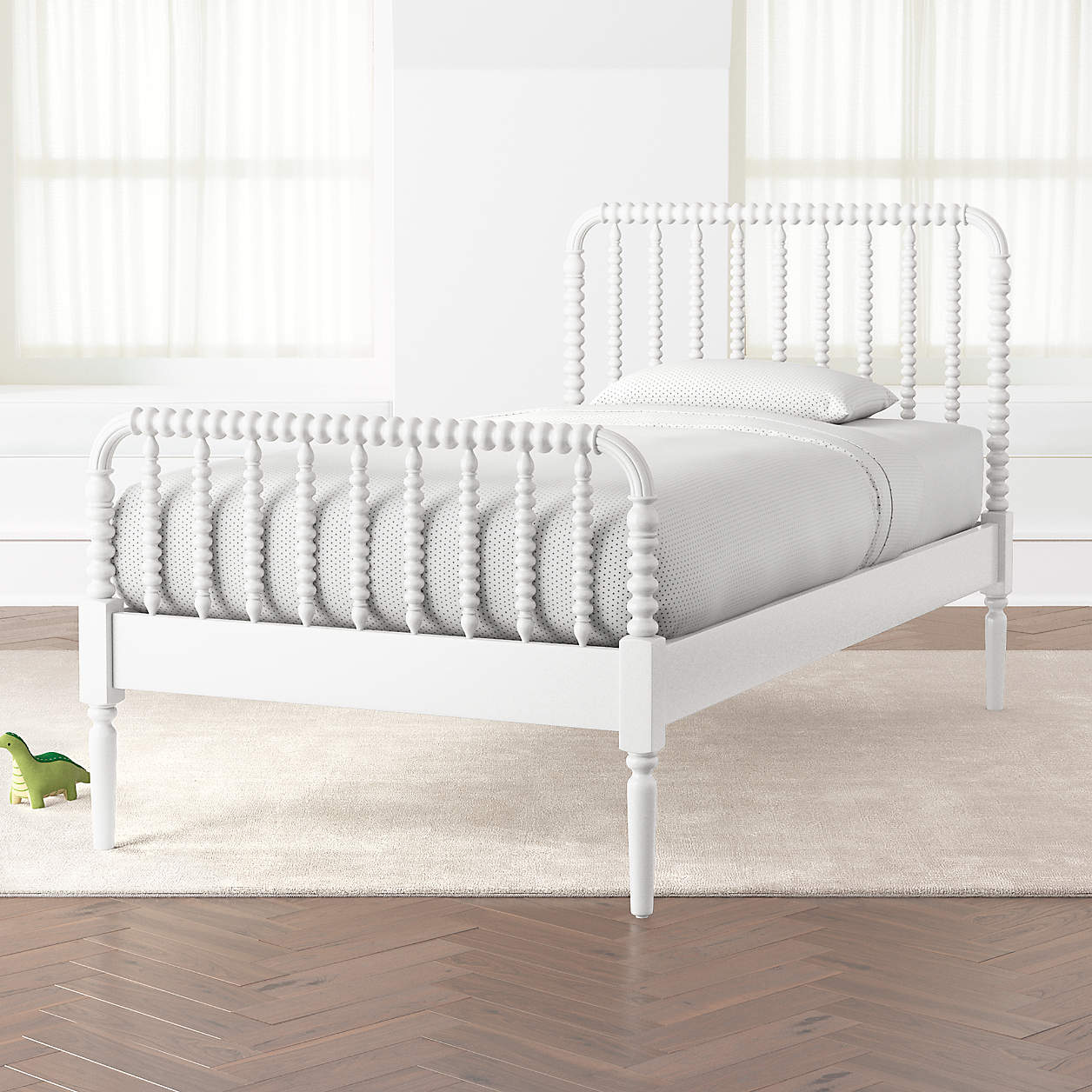 Jenny Lind White Twin Bed + Reviews | Crate & Kids