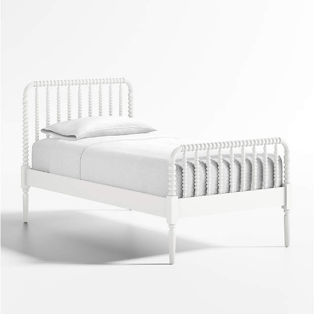 Maren Kids White Cane Bed Frame Crate & Kids Canada