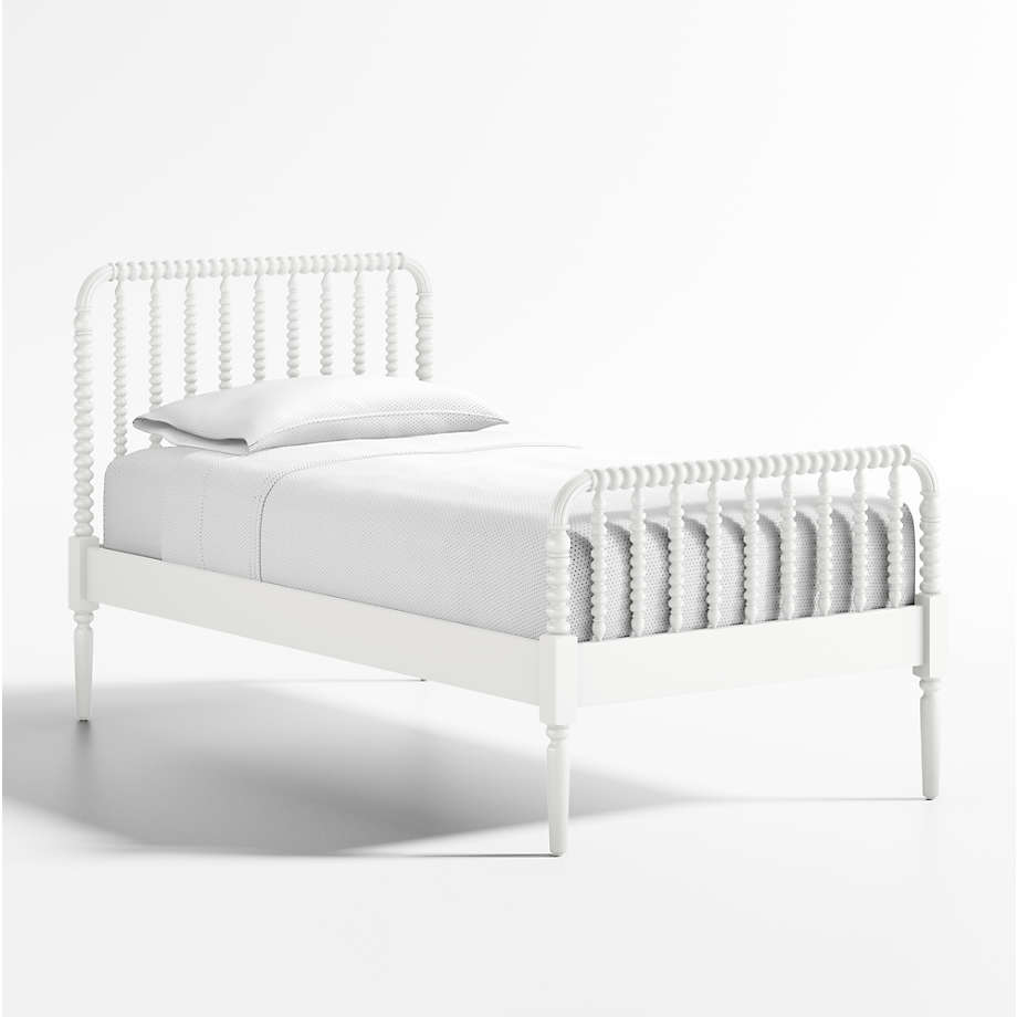 Jenny Lind White Wood Twin Bed Frame Reviews Crate Kids Canada   Jenny Lind White Bed 