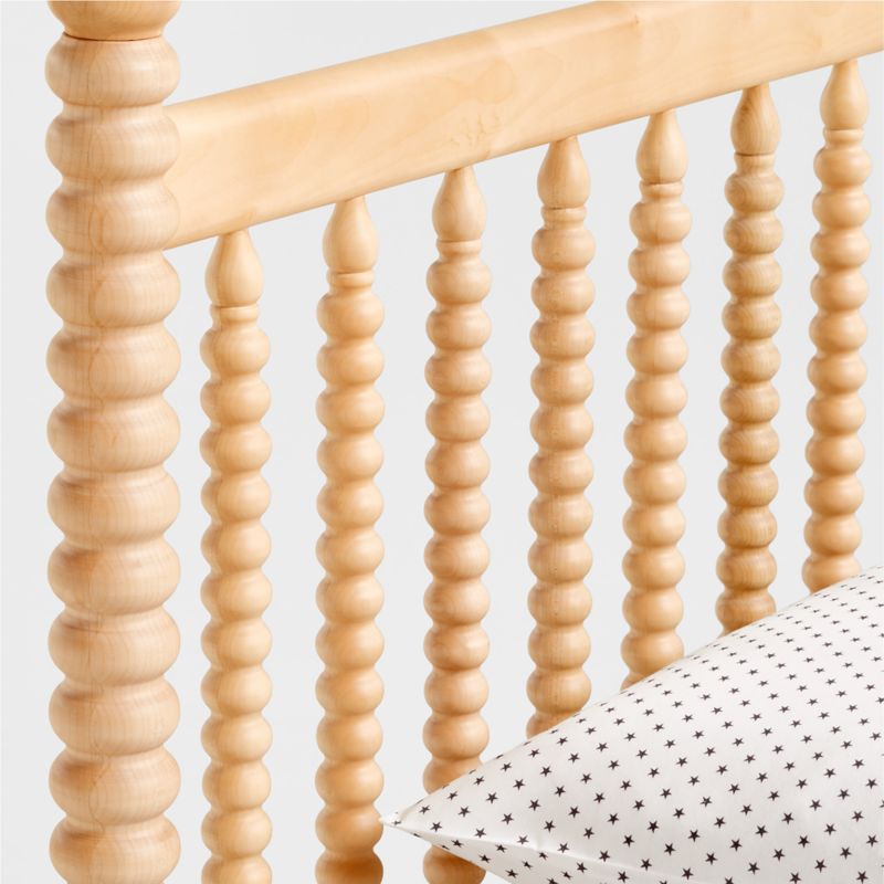 Jenny Lind Maple Wood Spindle Kids Canopy Twin Bed - image 7 of 9