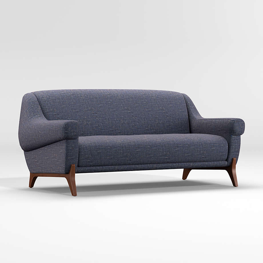 Jesper Mid-Century Loveseat | Crate & Barrel