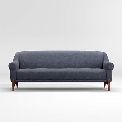 Crate and barrel store tight back sofa