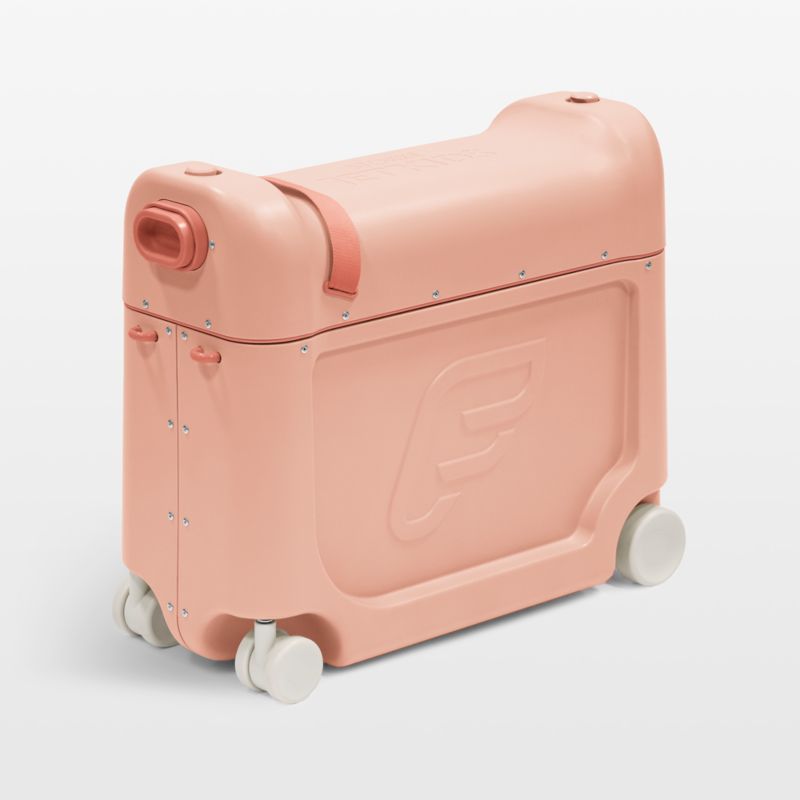 JetKids ™ by Stokke ® BedBox ™ Coral Pink Ride on Kids Suitcase - image 0 of 10