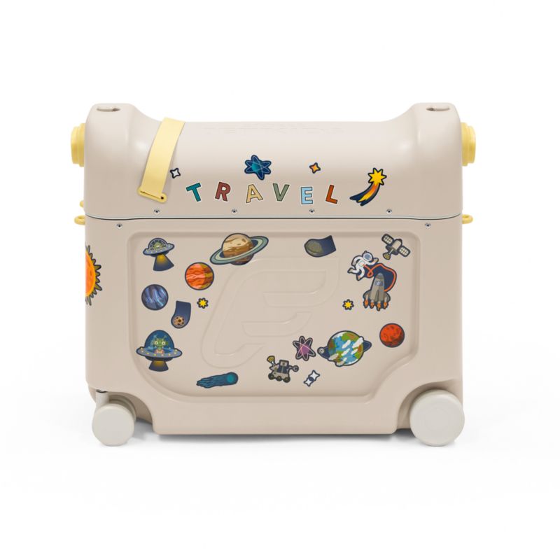 JetKids ™ by Stokke ® BedBox ™ Moonglow White Ride on Kids Suitcase - image 6 of 11