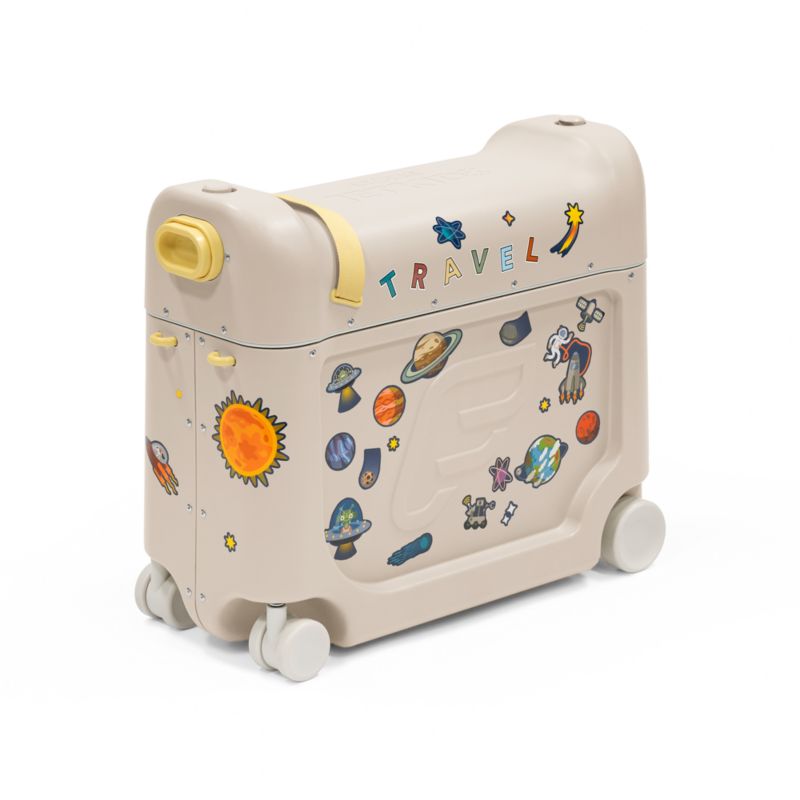 JetKids ™ by Stokke ® BedBox ™ Moonglow White Ride on Kids Suitcase - image 4 of 11