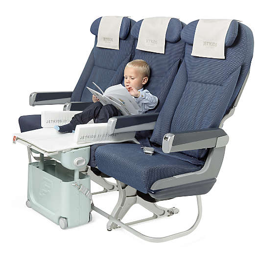 JetKids ™ by Stokke ® BedBox ™ Green Aurora Ride on Kids Suitcase