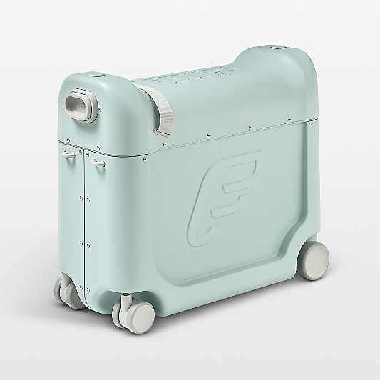 JetKids ™ by Stokke ® BedBox ™ Green Aurora Ride on Kids Suitcase