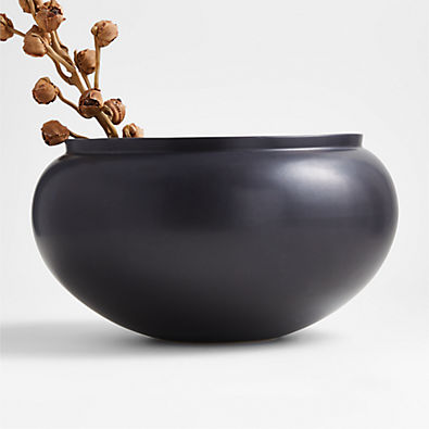 View Jimena Black Ceramic Centerpiece Bowl details