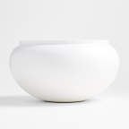View Jimena White Ceramic Centerpiece Bowl - image 3 of 5
