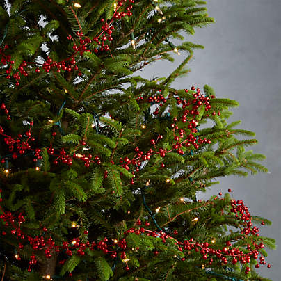 Red Jingle Bells Christmas Garland 6'