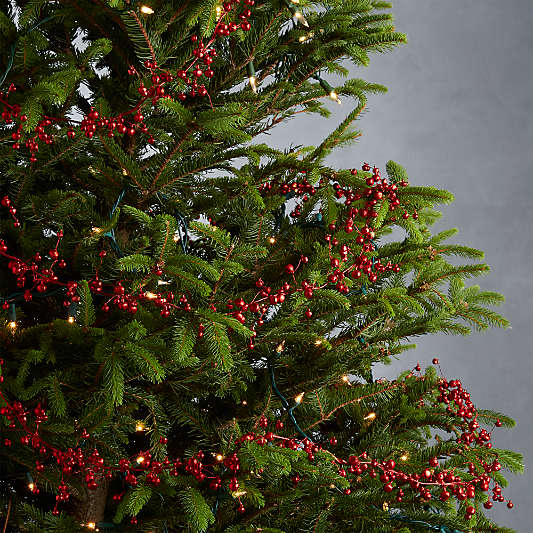 Red Jingle Bells Christmas Garland 6'