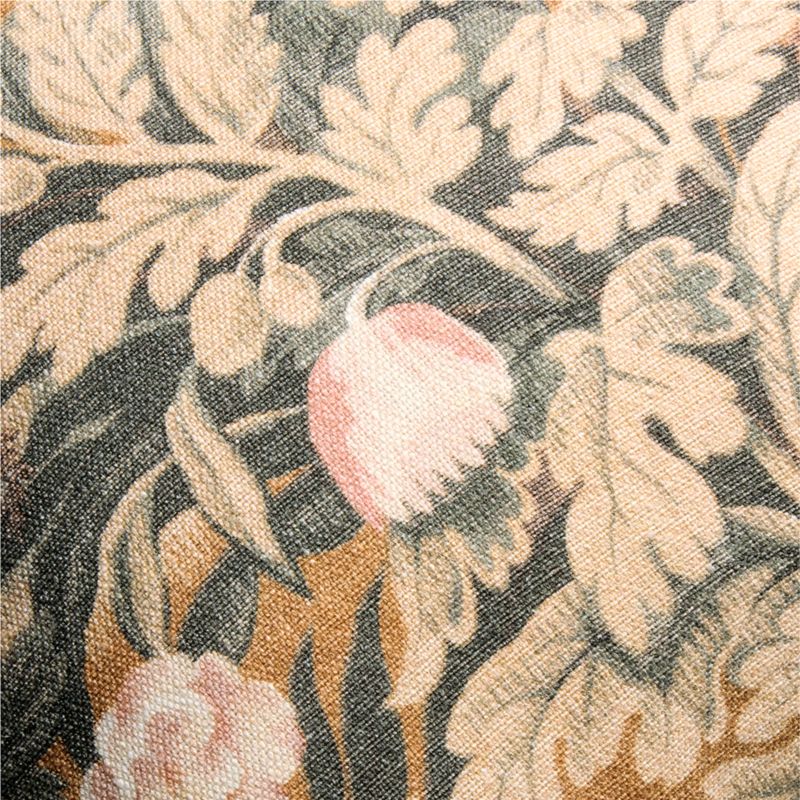 Joules Linen 20"x20" Floral Blue Throw Pillow Cover - image 2 of 4