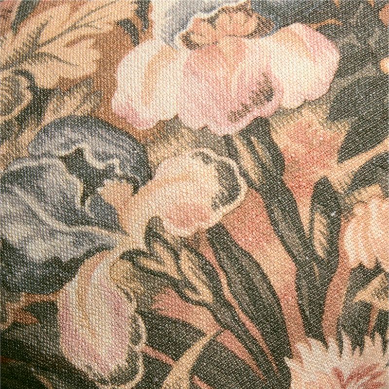 Joules Linen 22"x15" Floral Blue Throw Pillow Cover - image 2 of 5