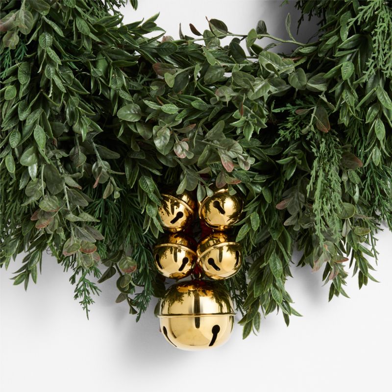 Jingle Bell Door and Wreath Swag - image 1 of 3
