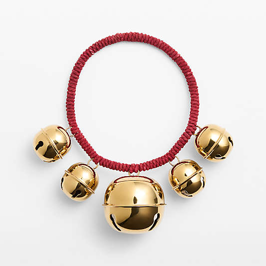 Jingle Bell Door and Wreath Swag