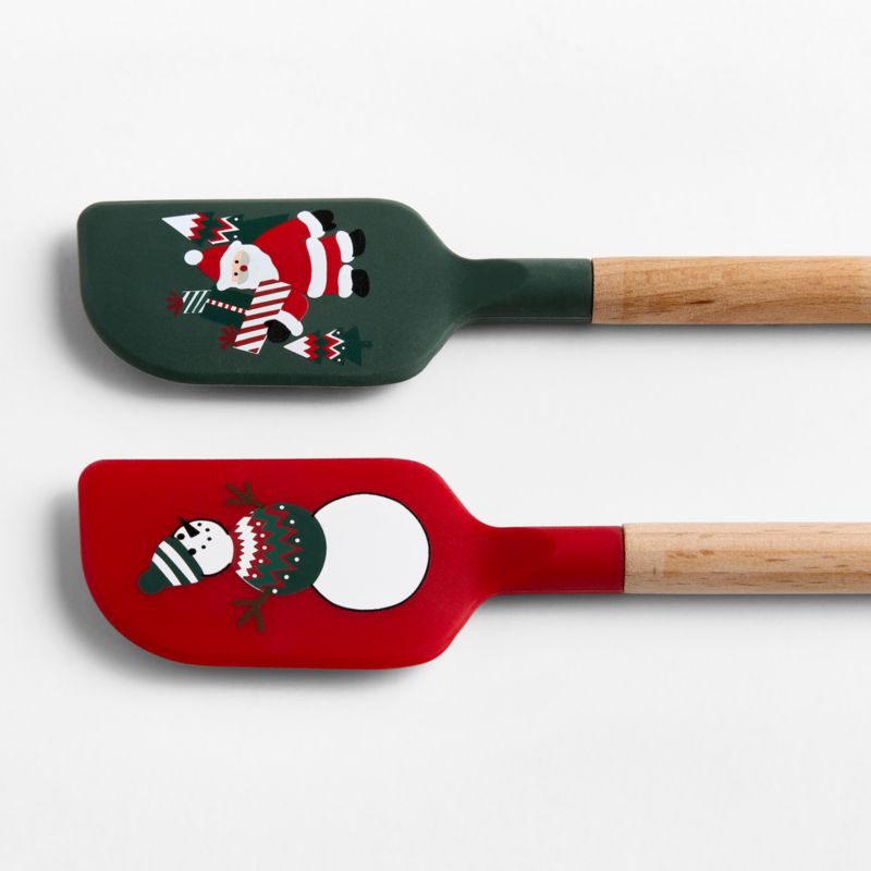 Joan Anderson Silicone and Wood Mini Spatulas, Set of 2 - image 1 of 2