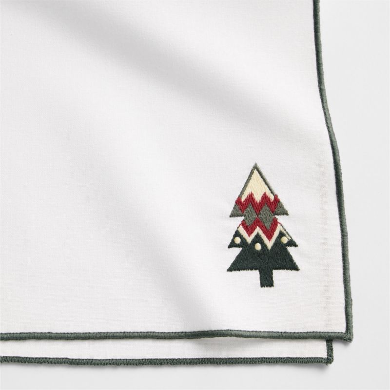 Joan Anderson Arctic Friends Embroidered Napkin, Set of 4 - image 2 of 3