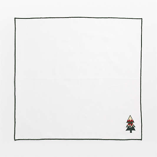 Joan Anderson Arctic Friends Embroidered Napkin, Set of 4