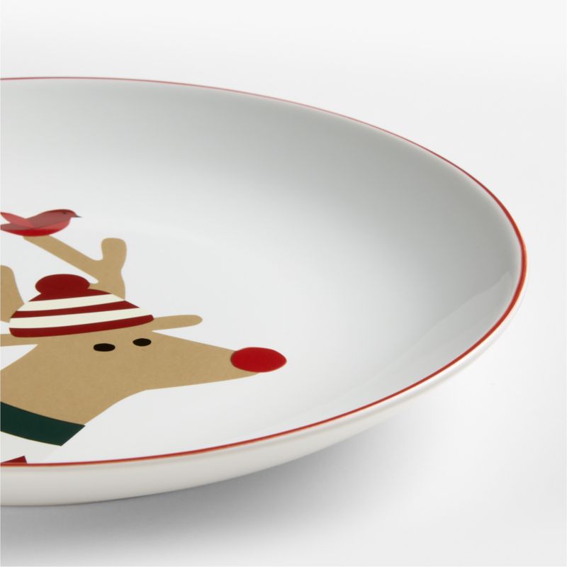Joan Anderson Arctic Friends Reindeer Dinner Plate - image 2 of 3