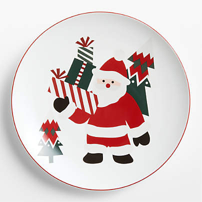 Joan Anderson Arctic Friends Santa Platter