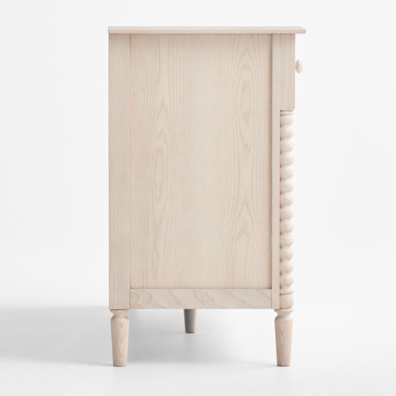 Jenny Lind 54" Washed Natural Wide 7-Drawer Kids Dresser - image 4 of 10