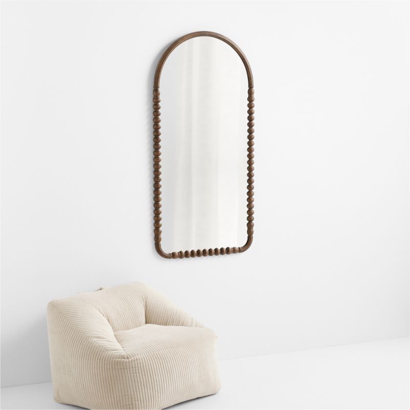 Jenny Lind Deep Brown Arch Full Kids Wall Mirror - image 2 of 5