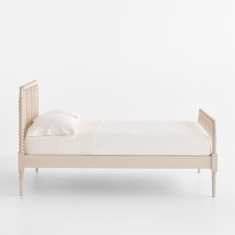 Jenny Lind Washed Natural Wood Spindle Kids Full Bed - image 3 of 11