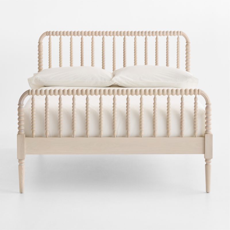 Jenny Lind Washed Natural Wood Spindle Kids Full Bed - image 2 of 11