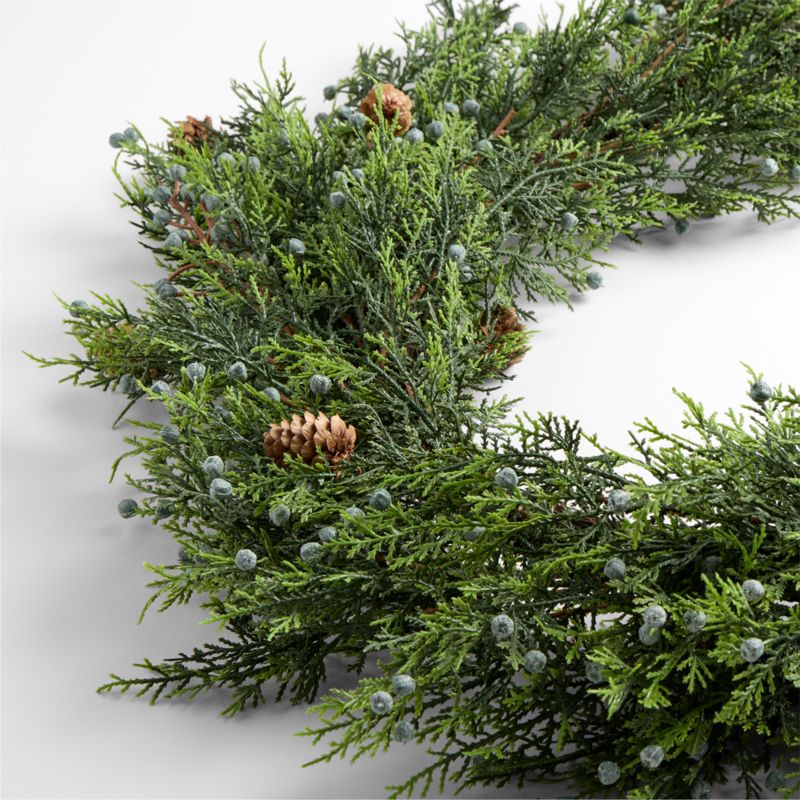 Faux Juniper Berry Holiday Garland 6' - image 3 of 4