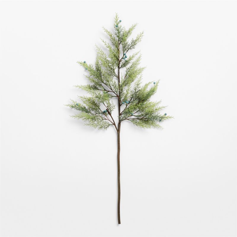 Faux Juniper Berry Holiday Stem 35" - image 1 of 3