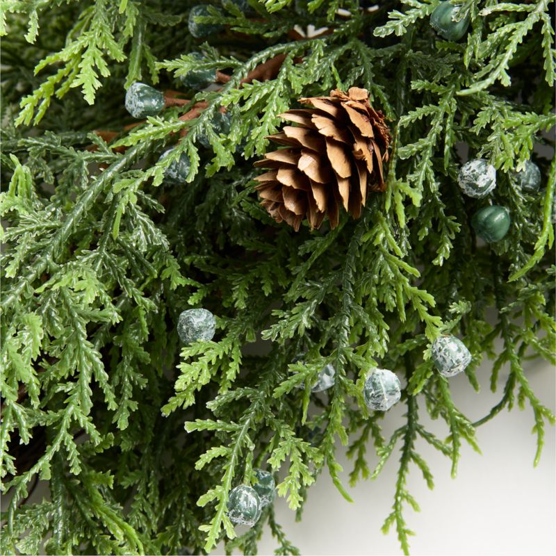 Faux Juniper Berry Holiday Swag 42' - image 1 of 3