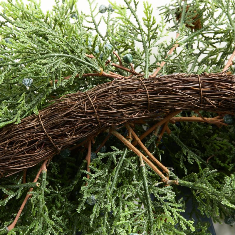 Faux Juniper Berry Holiday Swag 42' - image 2 of 3