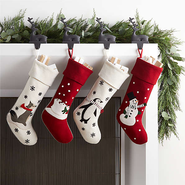 Knit Monogram Christmas Stocking Red B - Wondershop™