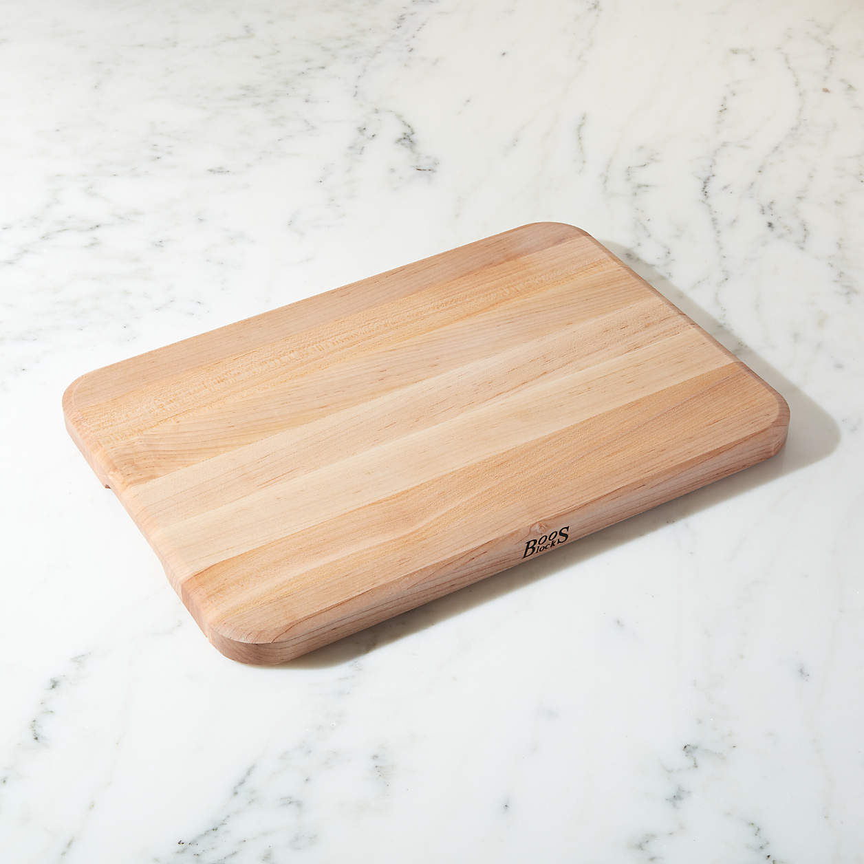 John Boos 1 Maple Cutting Board Serving Board 17 X 12 Crate Barrel   John Boos 1 Maple Cutting Board 17 X 12 