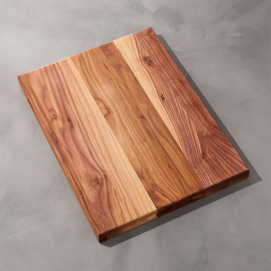 John Boos Reversible Walnut Cutting Board Crate Barrel   John Boos 20x15 Reversible Walnut Cutting Board 