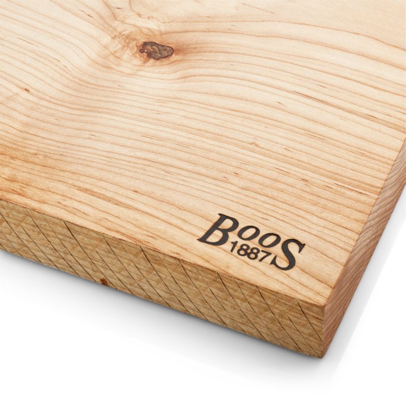 John Boos 21"x12" Rustic Edge Maple Cutting Board - image 3 of 5