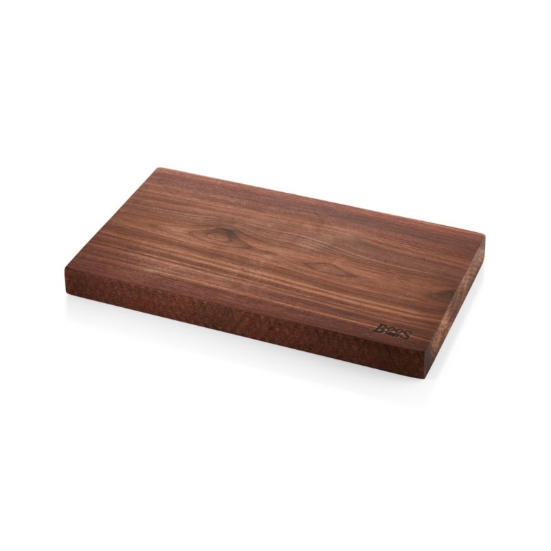 John Boos 21"x12" Rustic Edge Walnut Cutting Board - image 4 of 5