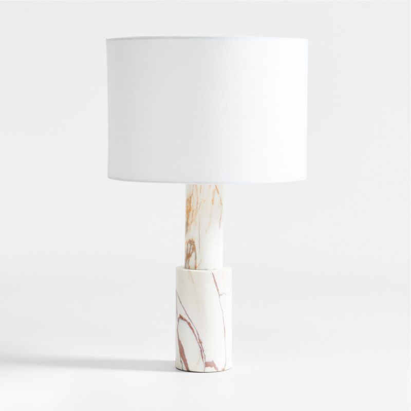 Jorgen Golden Calacatta Marble Table Lamp 28" - image 16 of 16