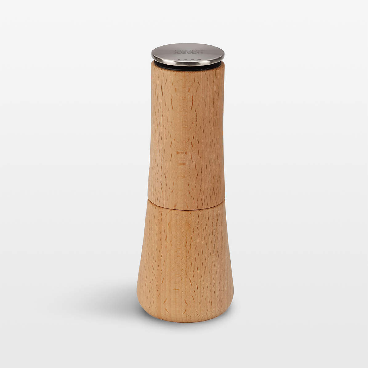 Joseph Joseph Milltop Beechwood Pepper Mill Crate Barrel